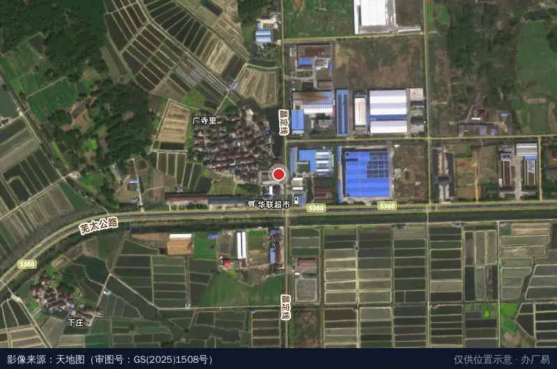 南京市高淳桠溪工业园区开发有限公司卫星位置示意图