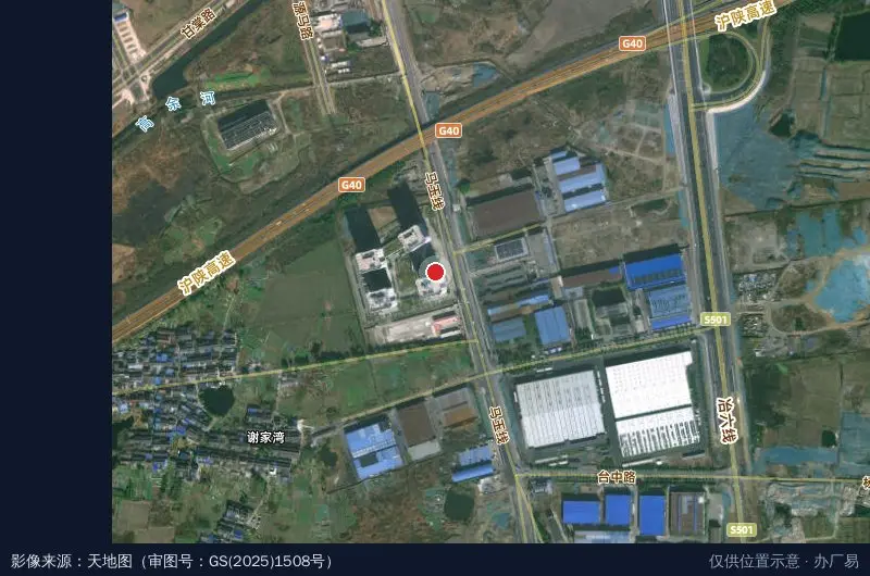 南京师范大学科技园卫星位置示意图