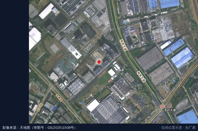 光一科技产业园卫星位置示意图