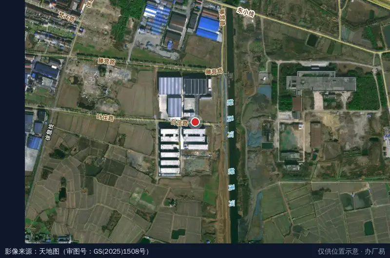 南京大劲精密科技产业园卫星位置示意图