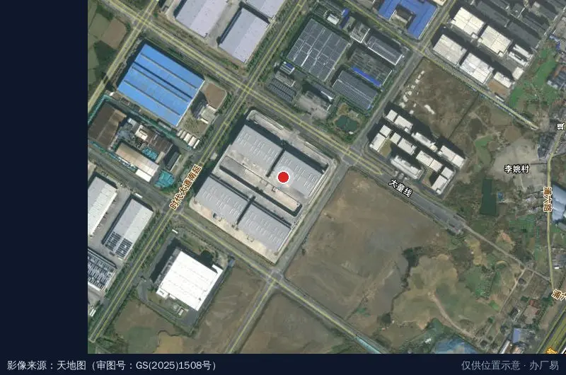 安博六合物流园64号库卫星位置示意图