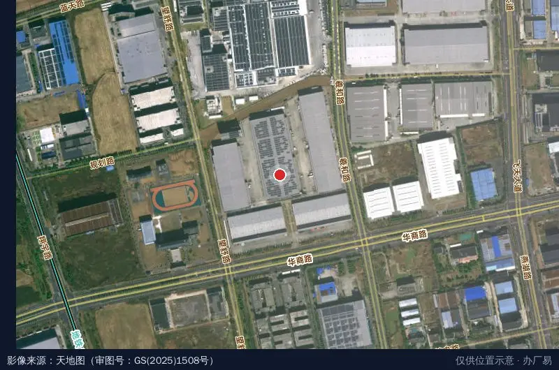 普洛斯南京江宁南物流园卫星位置示意图