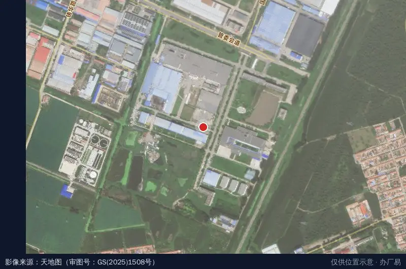 凤聚宝食品工业园卫星位置示意图