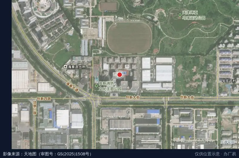 新智感知科技产业园卫星位置示意图