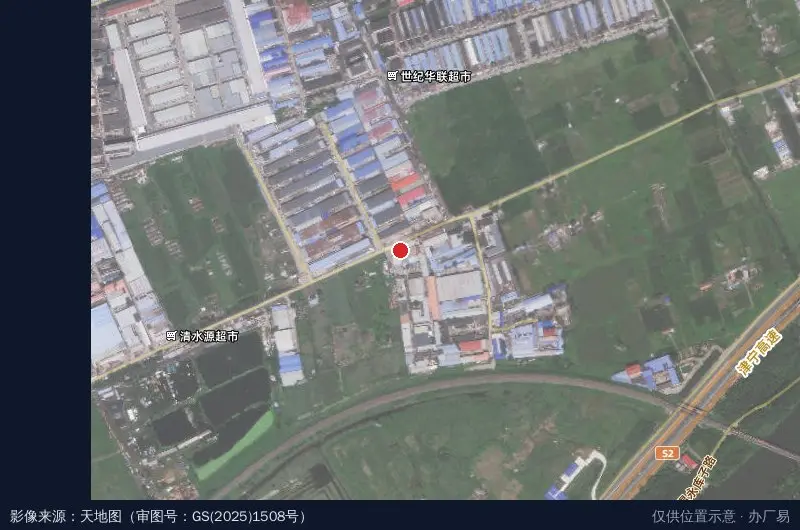 金星工业园卫星位置示意图