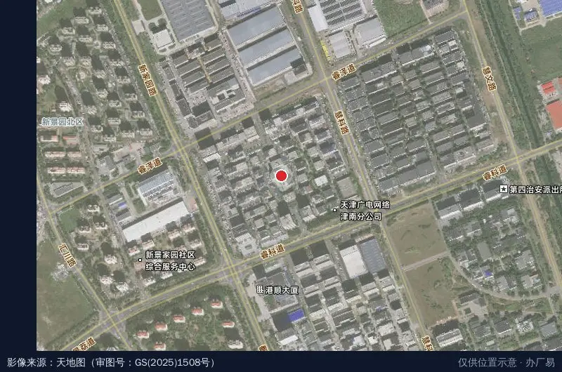 启迪协信科技园卫星位置示意图