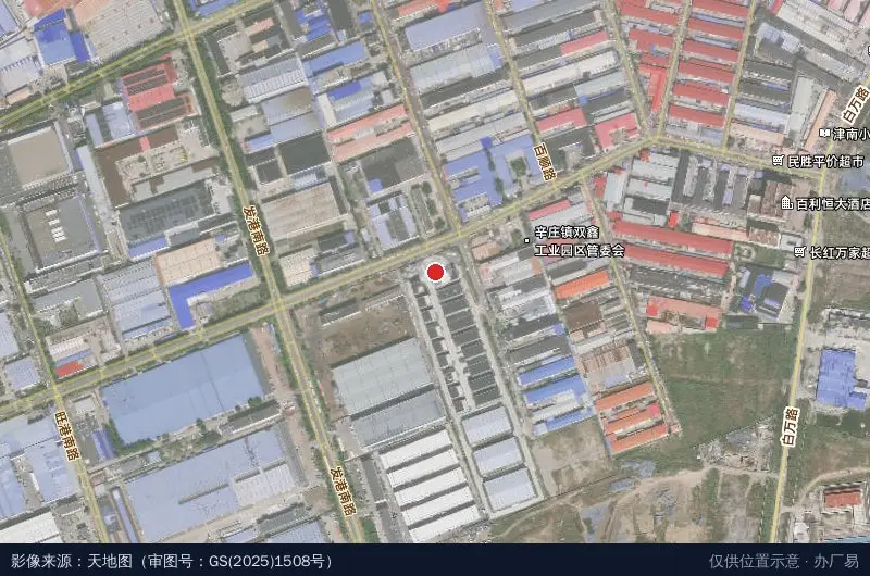 三湾工业·辛庄科创产业园卫星位置示意图