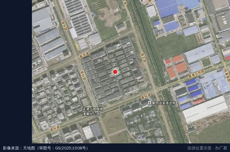 联东U谷研创产业园卫星位置示意图