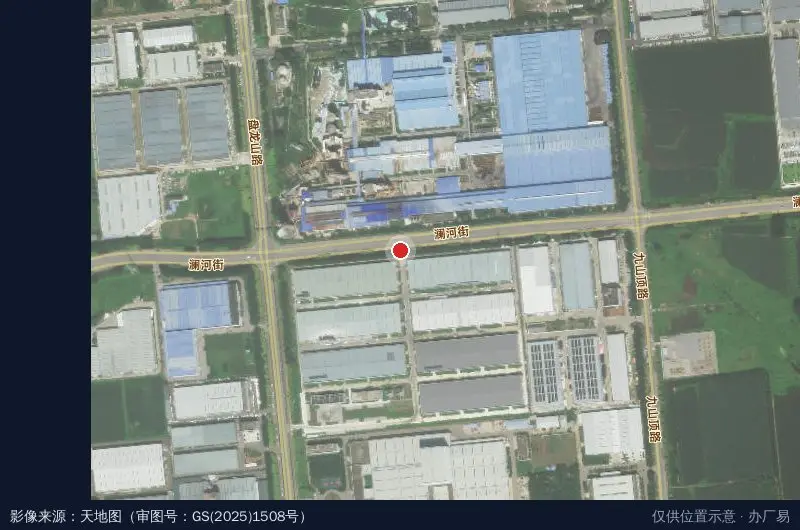 天津锦耀科技产业园卫星位置示意图