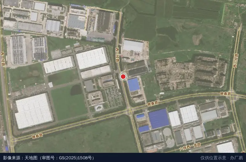 天津沃可达科技园卫星位置示意图