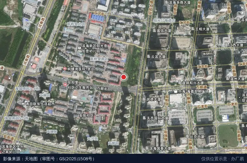 数智科技产业园(东方名邸)卫星位置示意图