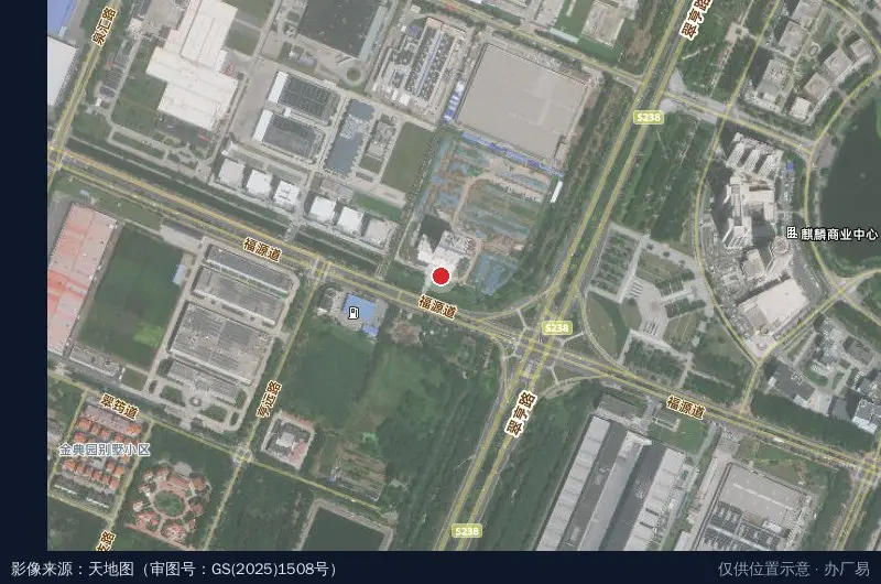 华德智慧科技产业园(建设中)卫星位置示意图