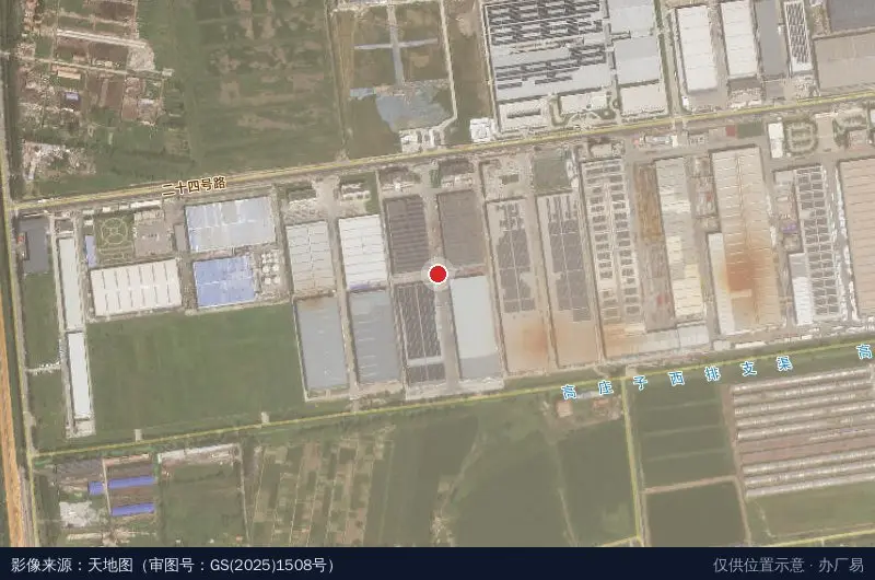 华大智能科技产业园卫星位置示意图