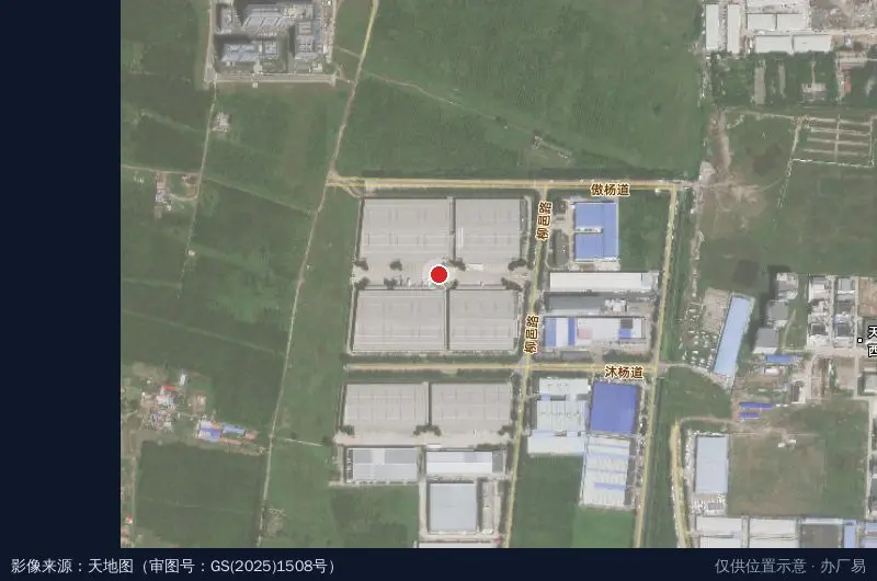深国际·综合物流港(一期)卫星位置示意图