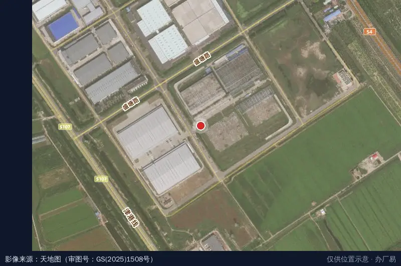 天津安博津南国际仓储物流园(建设中)卫星位置示意图