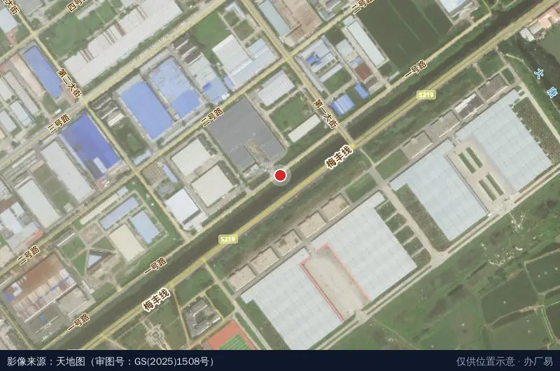金企鹅文化创意产业园卫星位置示意图