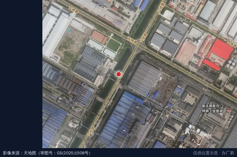 路商集团天津(宁河)智造产业园卫星位置示意图