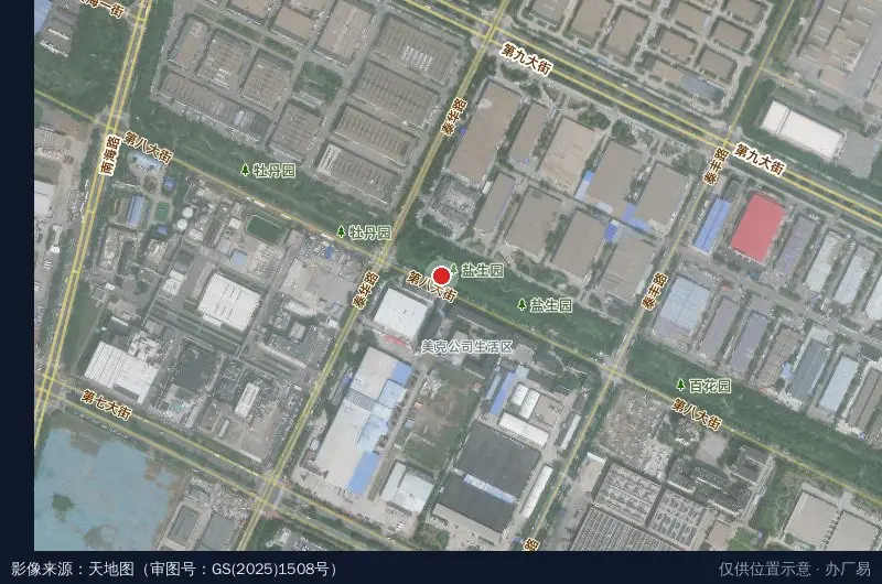 天津经济技术开发区安全生产协会卫星位置示意图