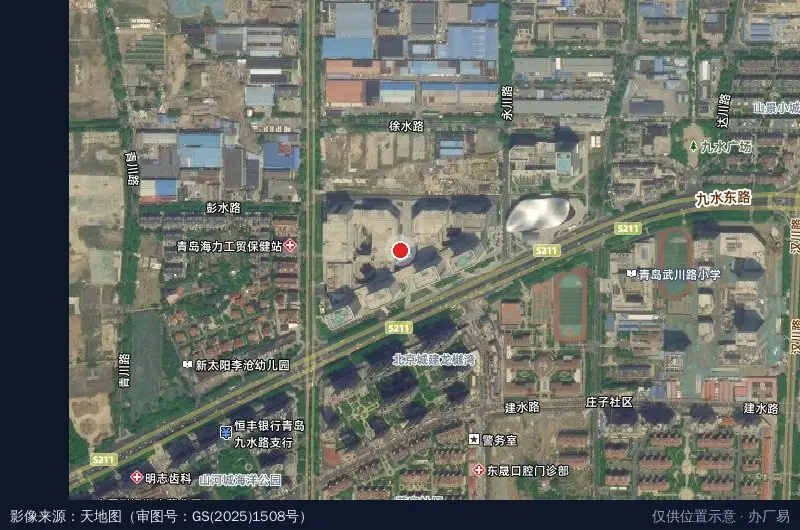耀洲·新经济产业园卫星位置示意图