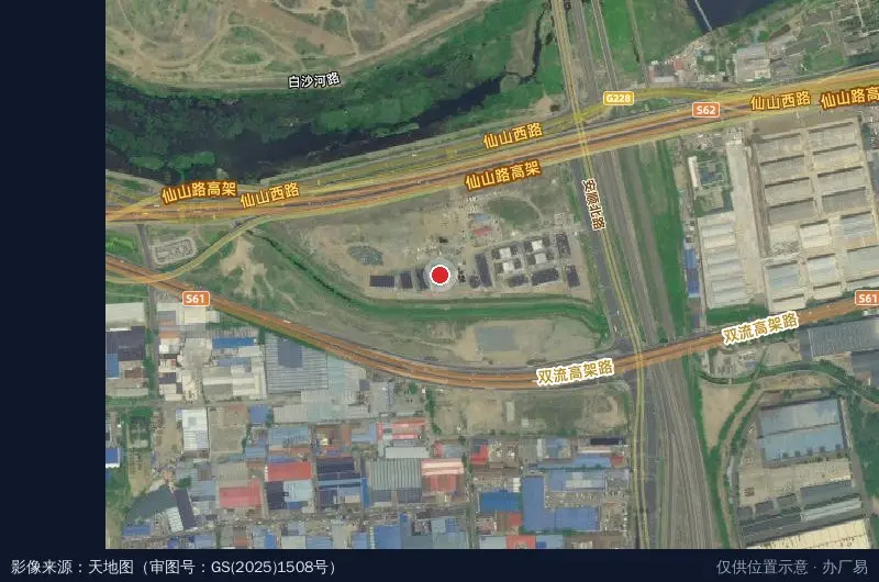 尔湾赋能中心城阳数字智能产业园(一期)(建设中)卫星位置示意图