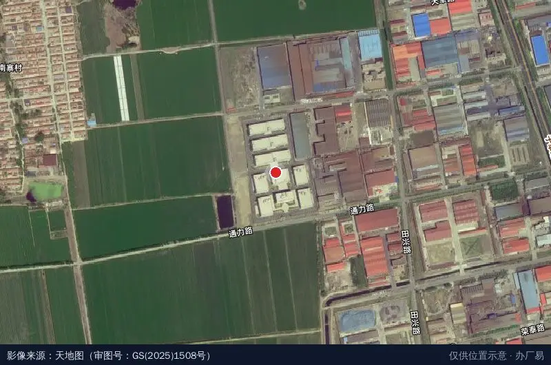 青岛生命科技产业园卫星位置示意图
