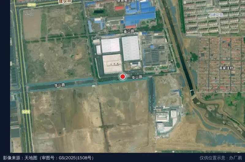 壹号工场(青岛)智能科技产业园有限公司卫星位置示意图