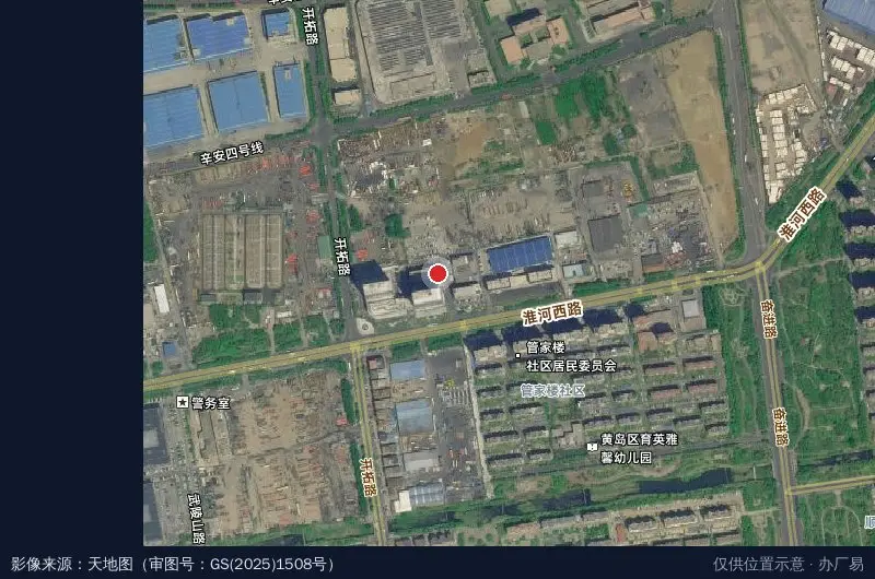 宝丰物流园卫星位置示意图
