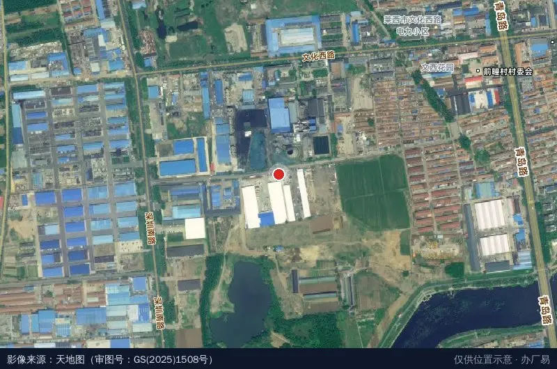 路通物流园卫星位置示意图