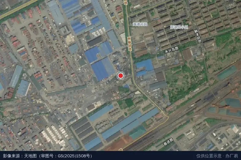 全世通物流园卫星位置示意图