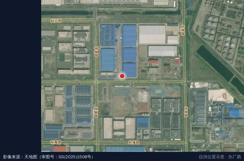 招商局物流集团青岛物流中心卫星位置示意图