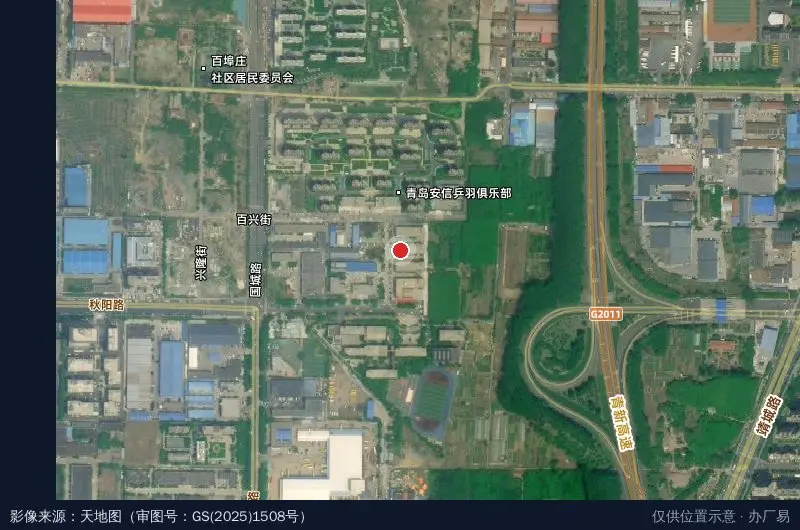 国城产业园卫星位置示意图