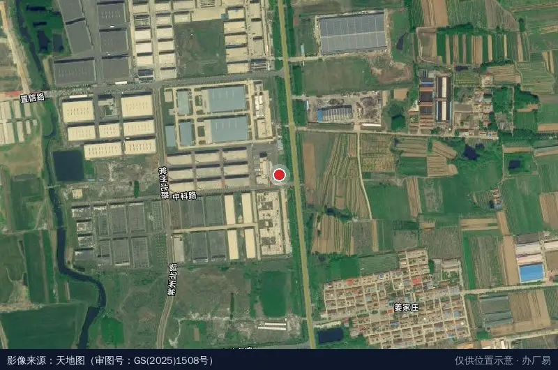 莱西经济开发区数字经济产业园卫星位置示意图