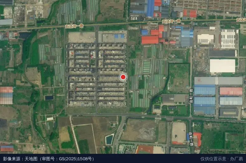 通济新经济区自然资源所卫星位置示意图