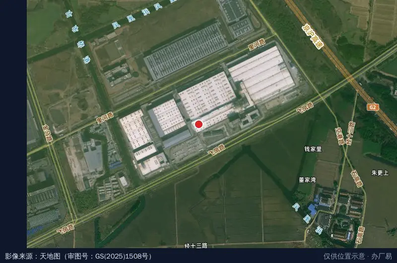 阿特拉斯·科普柯压缩机技术无锡园区卫星位置示意图