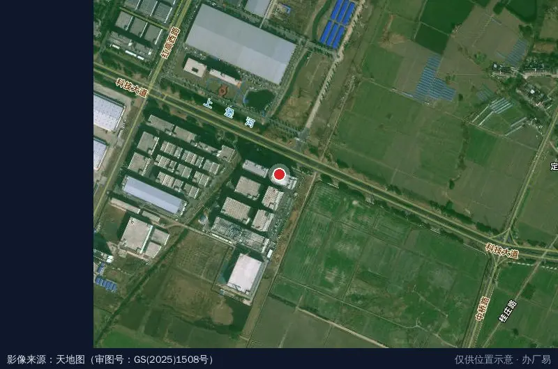 宜兴国际生命科学产业园(C区)卫星位置示意图