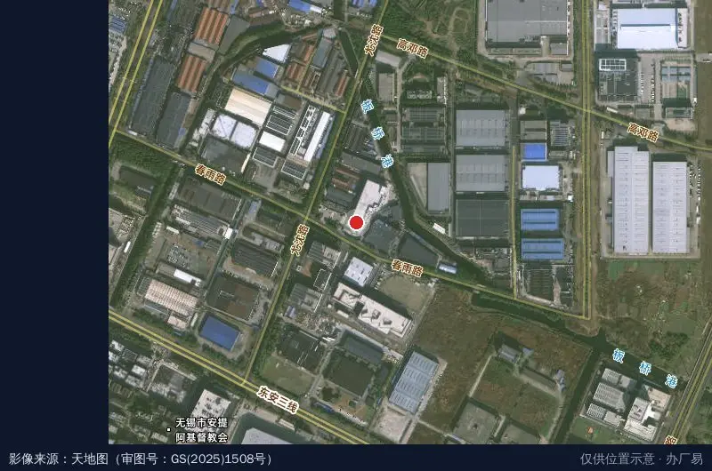 超伟业科技园卫星位置示意图