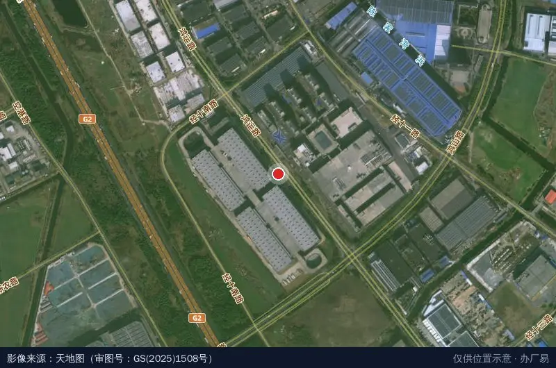 无锡空港宝湾国际物流中心卫星位置示意图