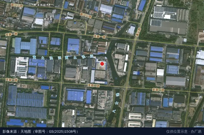 德坤物流(无锡分拨中心)卫星位置示意图