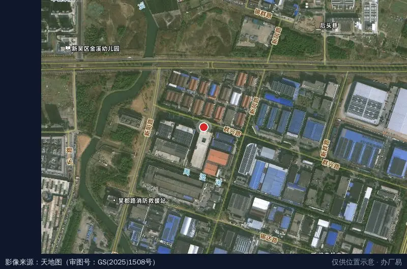 鑫磊泰·智谷未来产业园卫星位置示意图