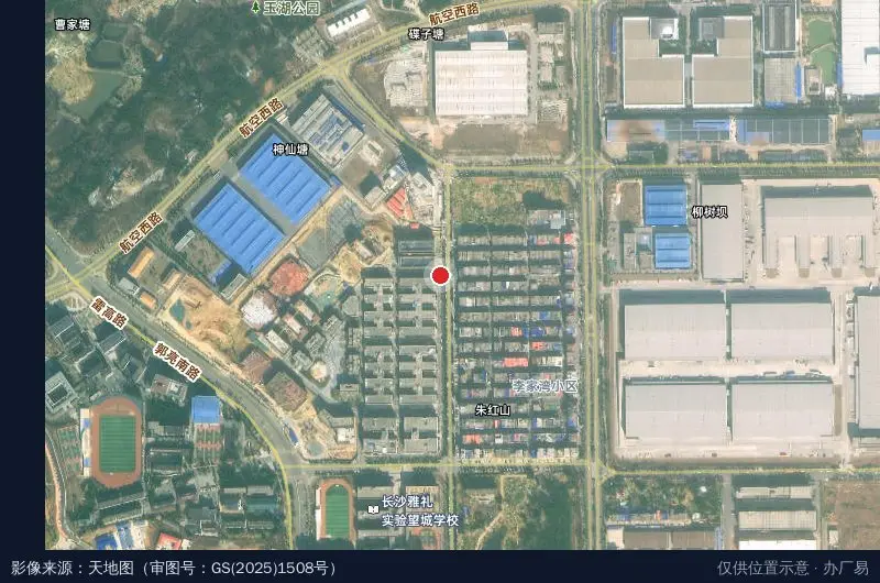 创智岛产业园卫星位置示意图