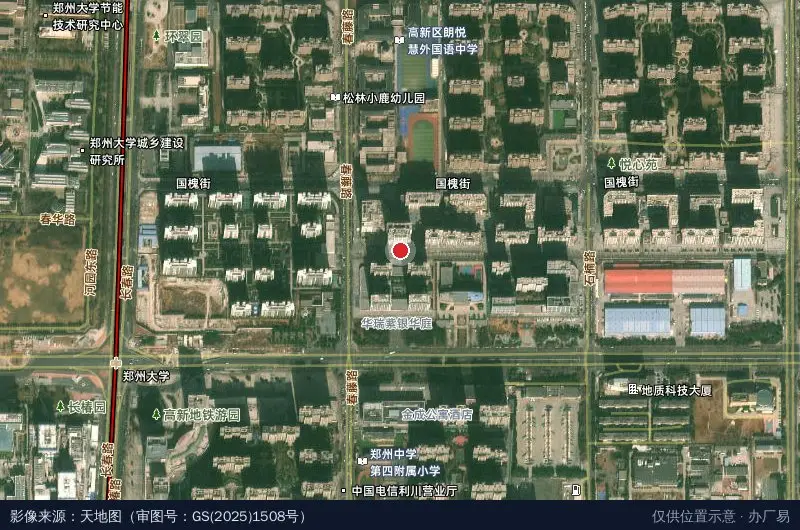 羲和Z创园卫星位置示意图