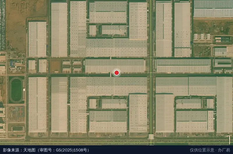 比亚迪三期卫星位置示意图