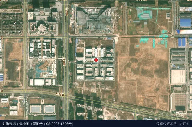 裕华高新动力谷卫星位置示意图