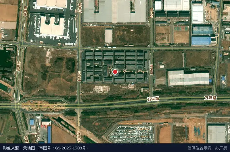 联东U谷·郑州智能装备产业园卫星位置示意图