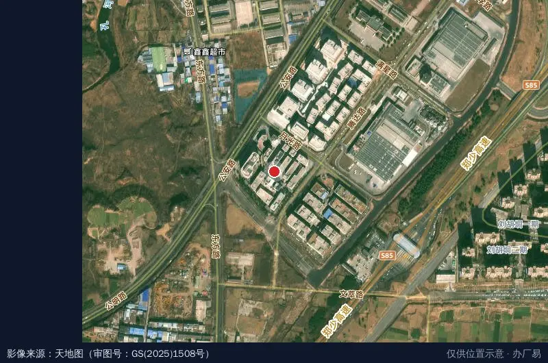 郑投科技创新园卫星位置示意图