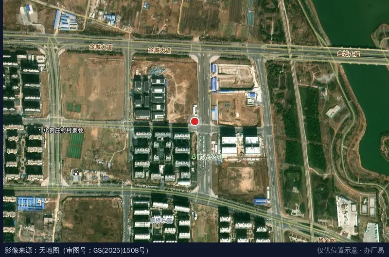 郑州金水粤浦科技园招商中心卫星位置示意图