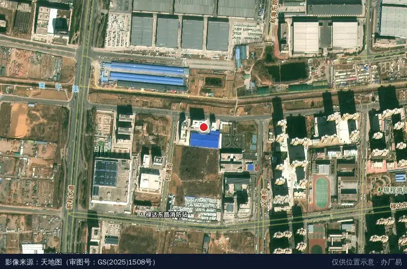 中技润通(河南)科技园区(创新孵化基地医疗产业集群)卫星位置示意图