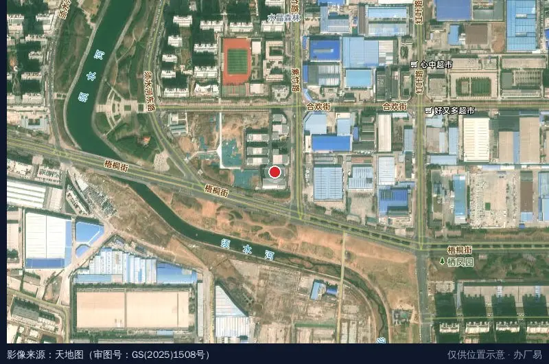 联东U谷·梧桐智能制造产业园卫星位置示意图