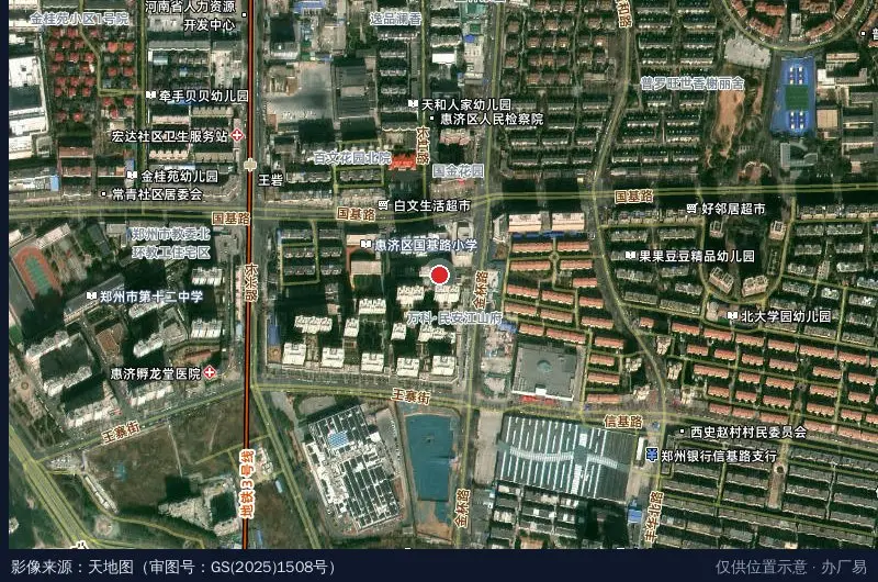 时事通产业园-惠济园区卫星位置示意图