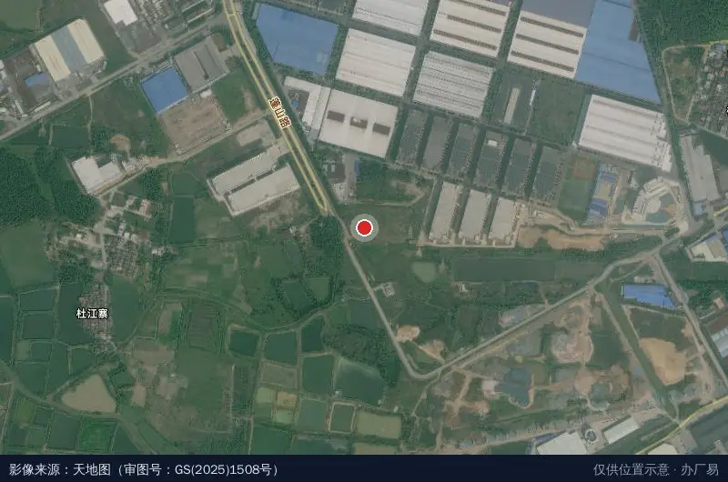 佛山睿锋工业园卫星位置示意图